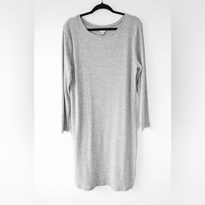A New Day Dress NWT Ribbed Grey
